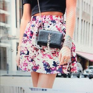 Express floral spring skirt